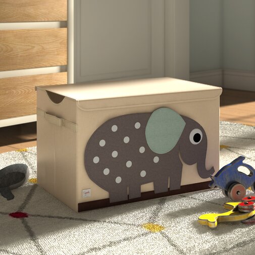 elephant toy box plastic